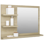 Baderomsspeil Sonoma Eik 60X10,5X45 Cm Konstruert Tre