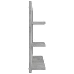 Baderomsspeil Betonggrå 60X10,5X45 Cm Konstruert Tre