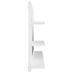 Baderomsspeil Hvit 90X10,5X45 Cm Konstruert Tre