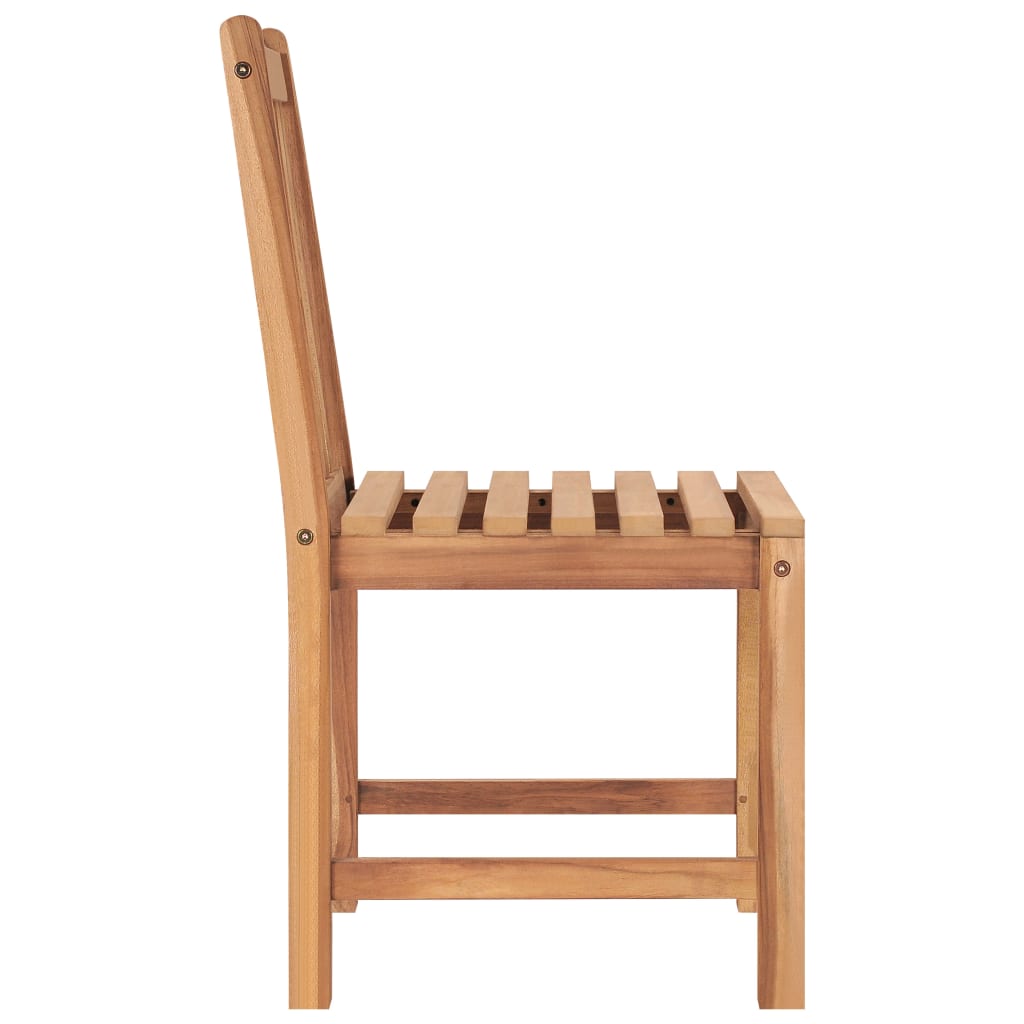 3-Delt Hagespisesett 80X80 Cm Heltre Teak