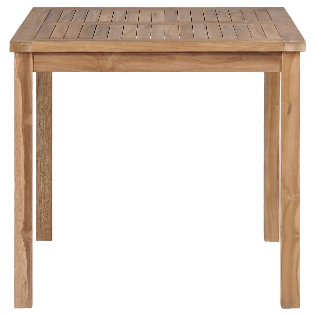 3-Delt Hagespisesett 80X80 Cm Heltre Teak
