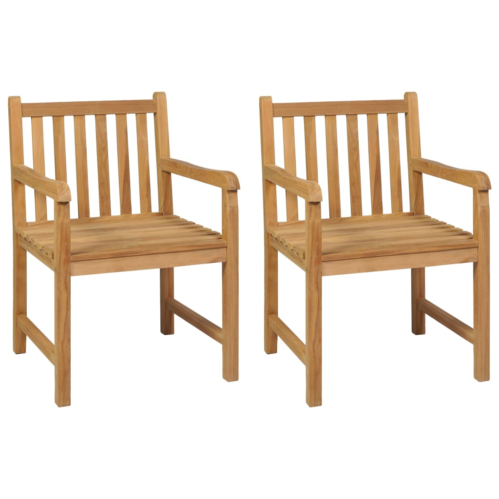 3-Delt Hagespisesett 80X80 Cm Heltre Teak