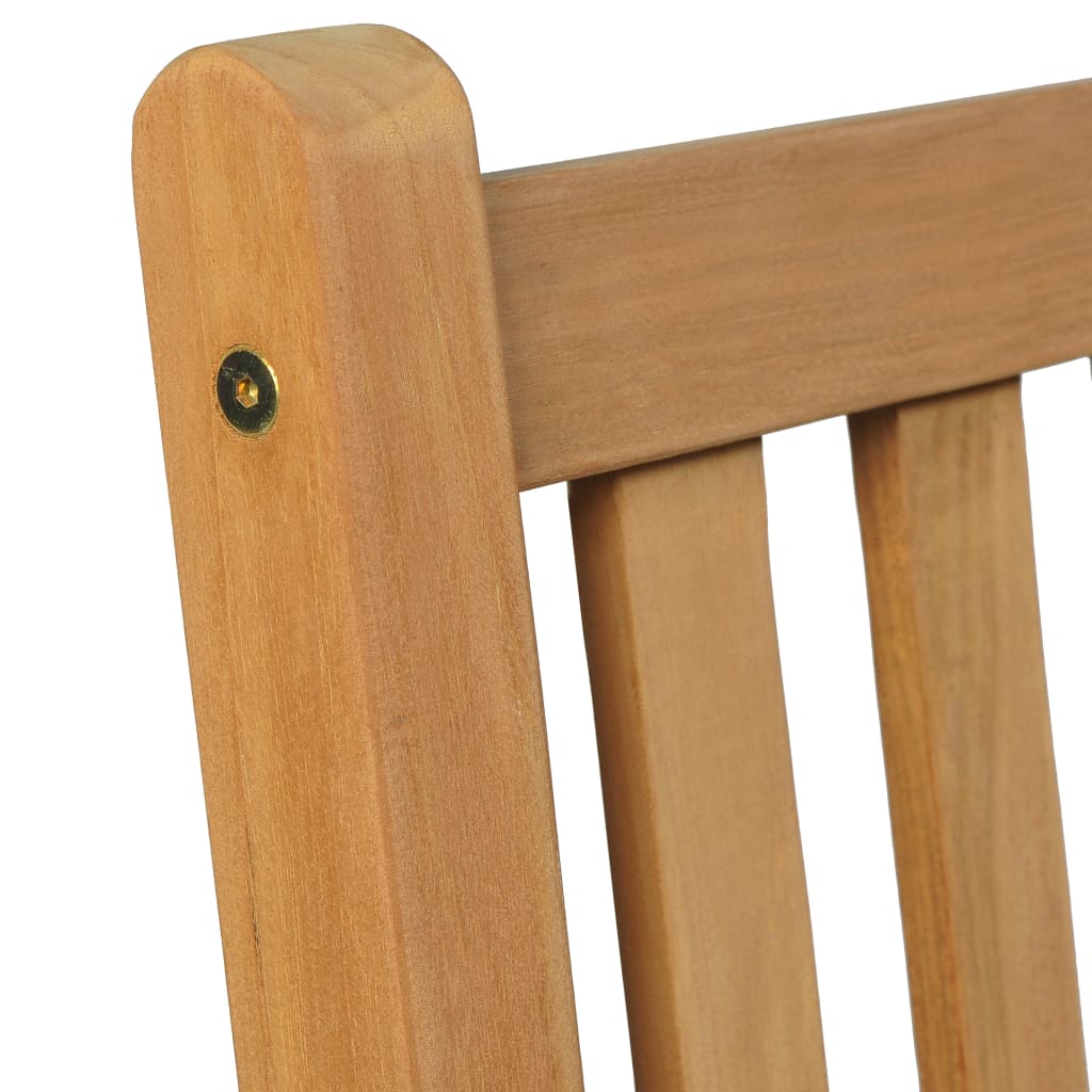 3-Delt Hagespisesett 80X80 Cm Heltre Teak