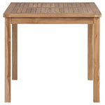 3-Delt Hagespisesett 80X80 Cm Heltre Teak