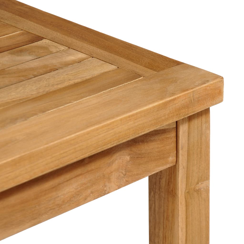3-Delt Hagespisesett 80X80 Cm Heltre Teak