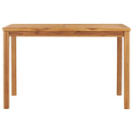 5-Delers Hagespisesett 120X70 Cm Heltre Teak