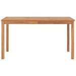 7-Delers Hagespisesett 140X80 Cm Heltre Teak