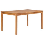 5-Delers Hagespisesett 150X90 Cm Heltre Teak