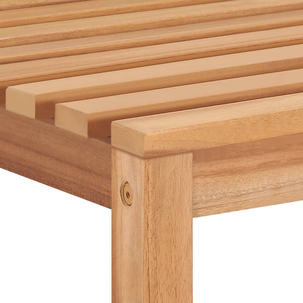 5-Delers Hagespisesett 160X80 Cm Heltre Teak