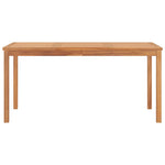 5-Delers Hagespisesett 160X80 Cm Heltre Teak