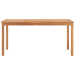 5-Delers Hagespisesett 160X80 Cm Heltre Teak