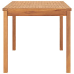 5-Delers Hagespisesett 160X80 Cm Heltre Teak