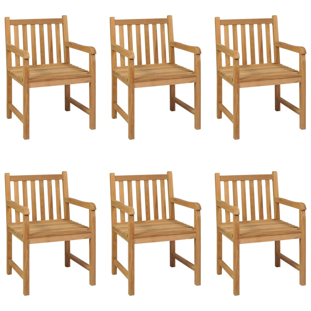 7-Delers Hagespisesett 160X80 Cm Heltre Teak