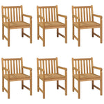 7-Delers Hagespisesett 160X80 Cm Heltre Teak