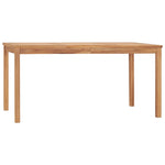7-Delers Hagespisesett 160X80 Cm Heltre Teak