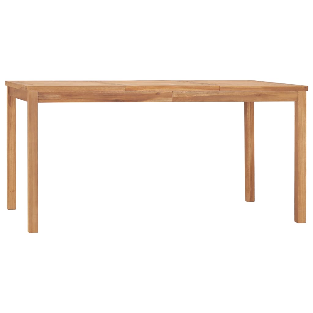 7-Delers Hagespisesett 160X80 Cm Heltre Teak