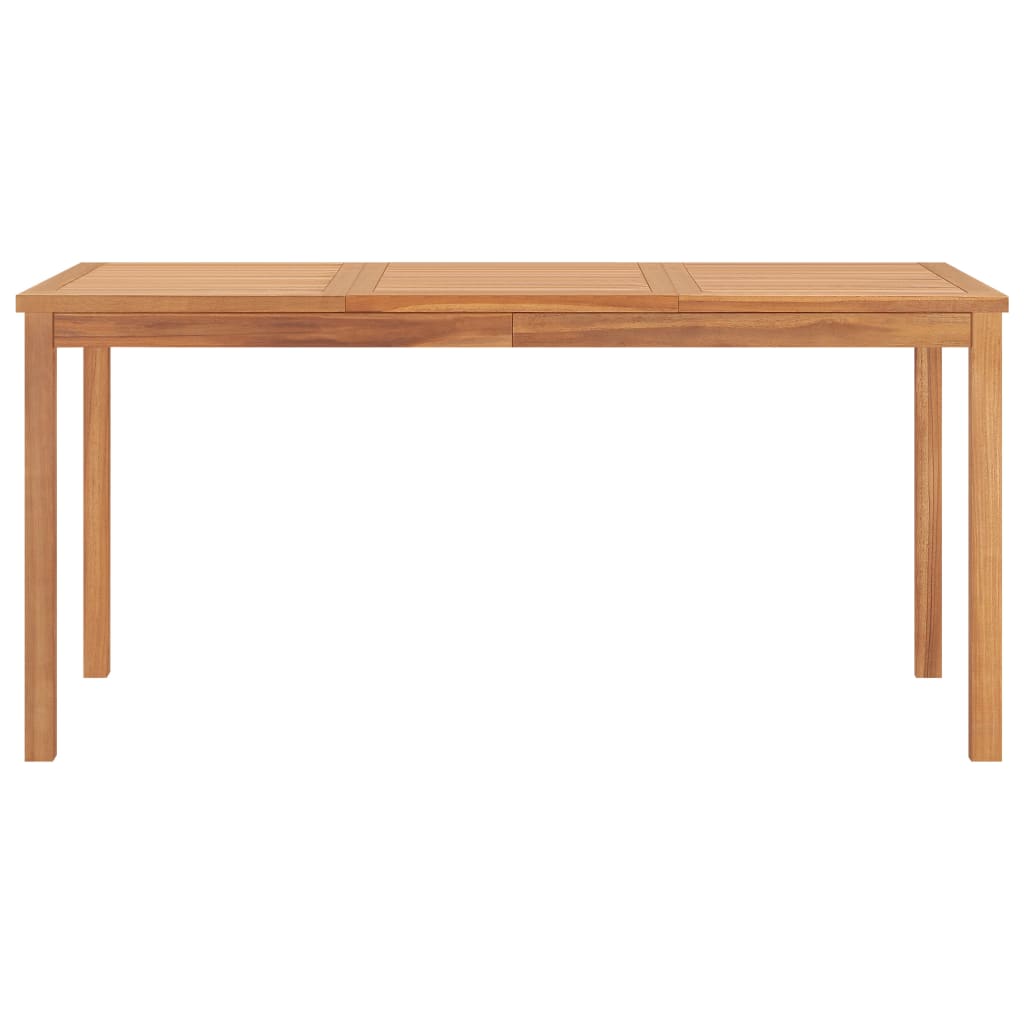 7-Delers Hagespisesett 160X80 Cm Heltre Teak