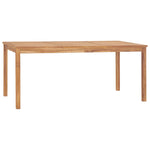 9-Delers Hagespisesett 180X90 Cm Heltre Teak