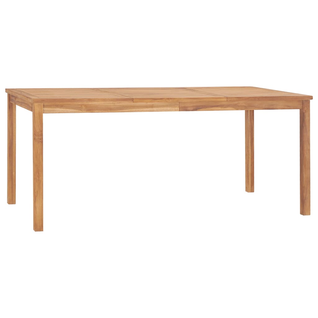 9-Delers Hagespisesett 180X90 Cm Heltre Teak