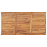 9-Delers Hagespisesett 180X90 Cm Heltre Teak