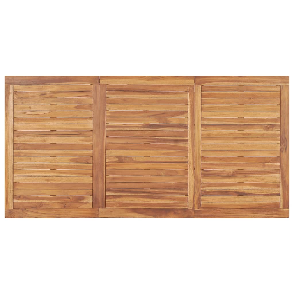 9-Delers Hagespisesett 180X90 Cm Heltre Teak