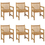 7-Delers Hagespisesett 200X100 Cm Heltre Teak