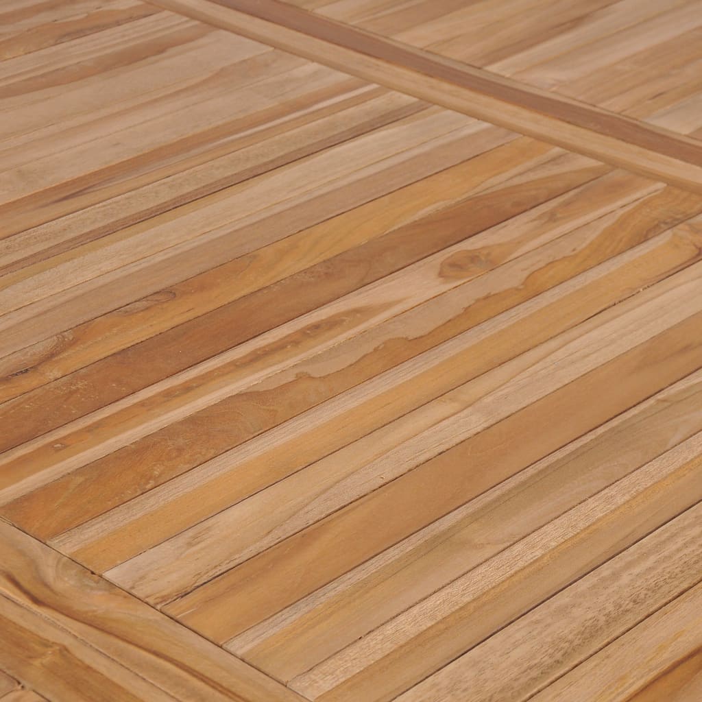 7-Delers Hagespisesett 200X100 Cm Heltre Teak