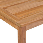 7-Delers Hagespisesett 200X100 Cm Heltre Teak