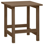Adirondack Hagestol Med Bord Heltre Gran Brun