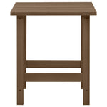 Adirondack Hagestol Med Bord Heltre Gran Brun