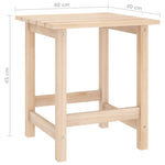 Adirondack Hagestol Med Bord Heltre Gran