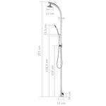 Hagedusj 215 Cm Aluminium