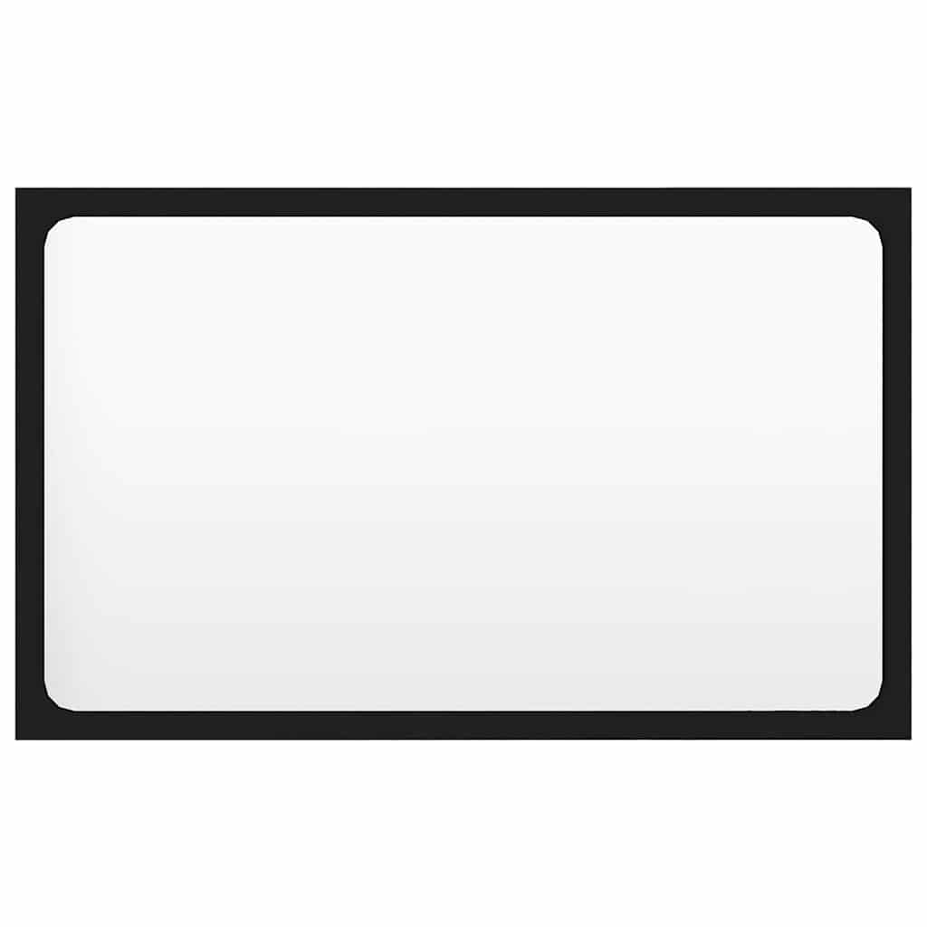 Baderomsmøbler 2 Stk Svart Sponplate