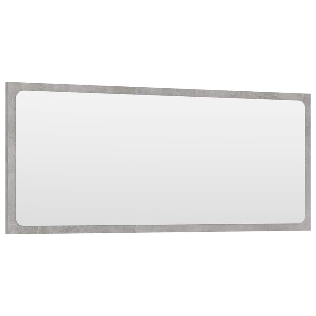 Baderomsmøbler 2 Stk Betonggrå Sponplate