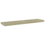 Hylleplater 4 Stk Sonoma Eik 40X10X1,5 Cm Konstruert Tre