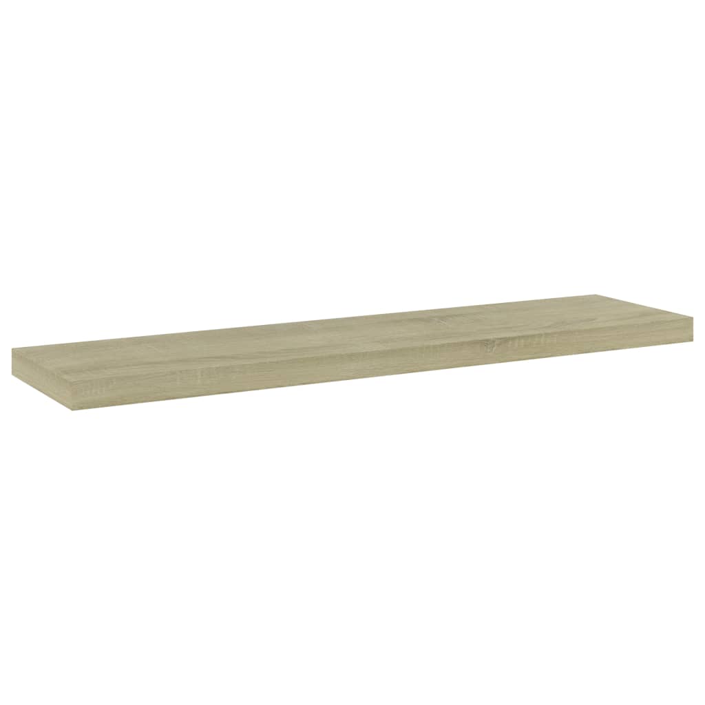 Hylleplater 4 Stk Sonoma Eik 40X10X1,5 Cm Konstruert Tre