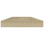 Hylleplater 4 Stk Sonoma Eik 40X10X1,5 Cm Konstruert Tre