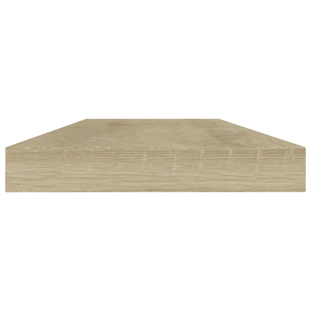 Hylleplater 4 Stk Sonoma Eik 40X10X1,5 Cm Konstruert Tre