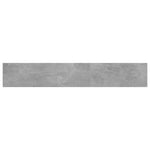 Hylleplater 4 Stk Betonggrå 60X10X1,5 Cm Konstruert Tre