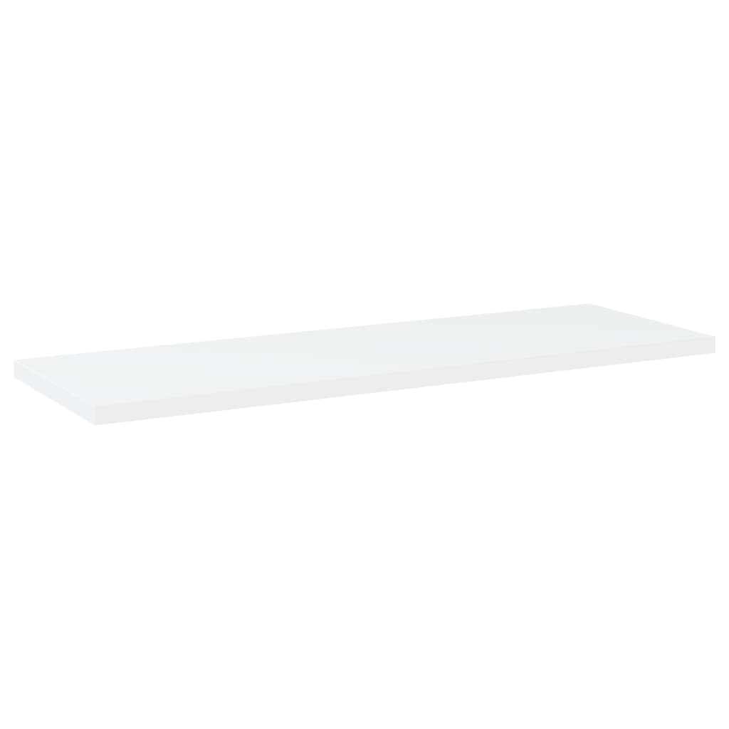 Hylleplater 4 Stk Hvit 60X20X1,5 Cm Konstruert Tre