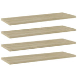 Hylleplater 4 Stk Sonoma Eik 60X20X1,5 Cm Sponplate