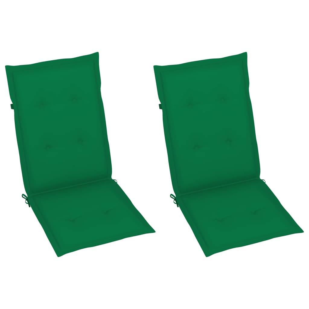 Hagestoler 2 Stk Med Puter Heltre Akasie