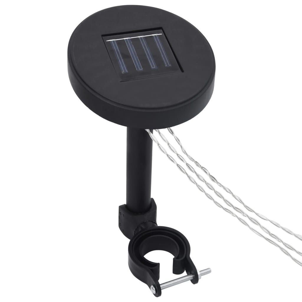Gazebo Led-Lysslynge Med Solcellepanel