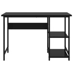 Pc-Bord Svart 105X55X72 Cm Mdf Og Metall
