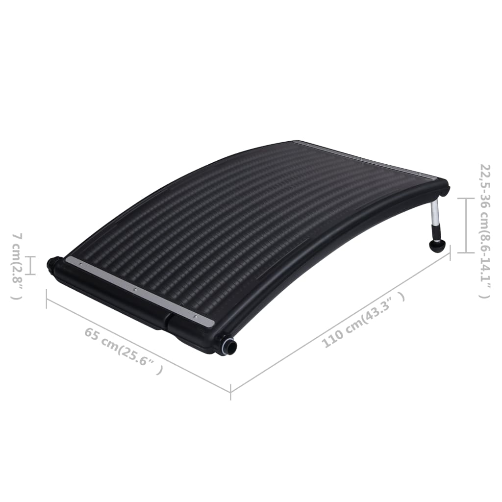 Solcellepanel For Basseng Buet 2 Stk 110X65 Cm