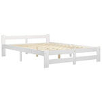 Sengeramme Hvit Heltre Furu 120X200 Cm