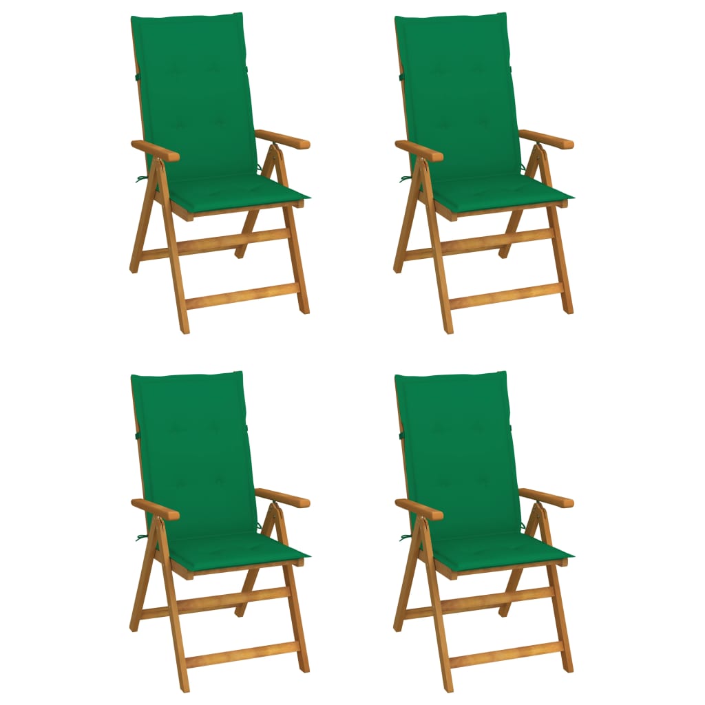 Hagelenestoler 4 Stk Med Puter Heltre Akasie