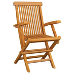 Sammenleggbare Hagestoler 4 Stk Heltre Teak