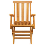 Sammenleggbare Hagestoler 4 Stk Heltre Teak