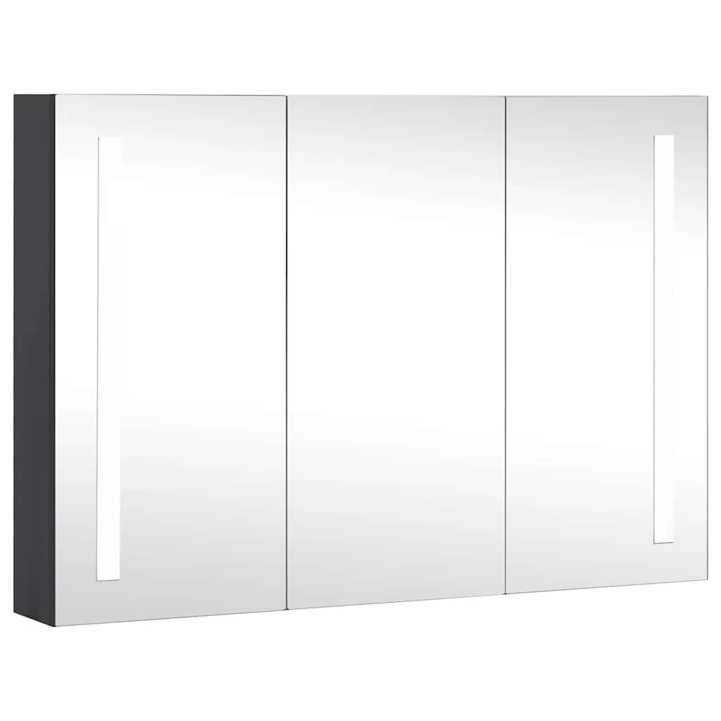 Led-Speilskap Til Bad 89X14X62 Cm